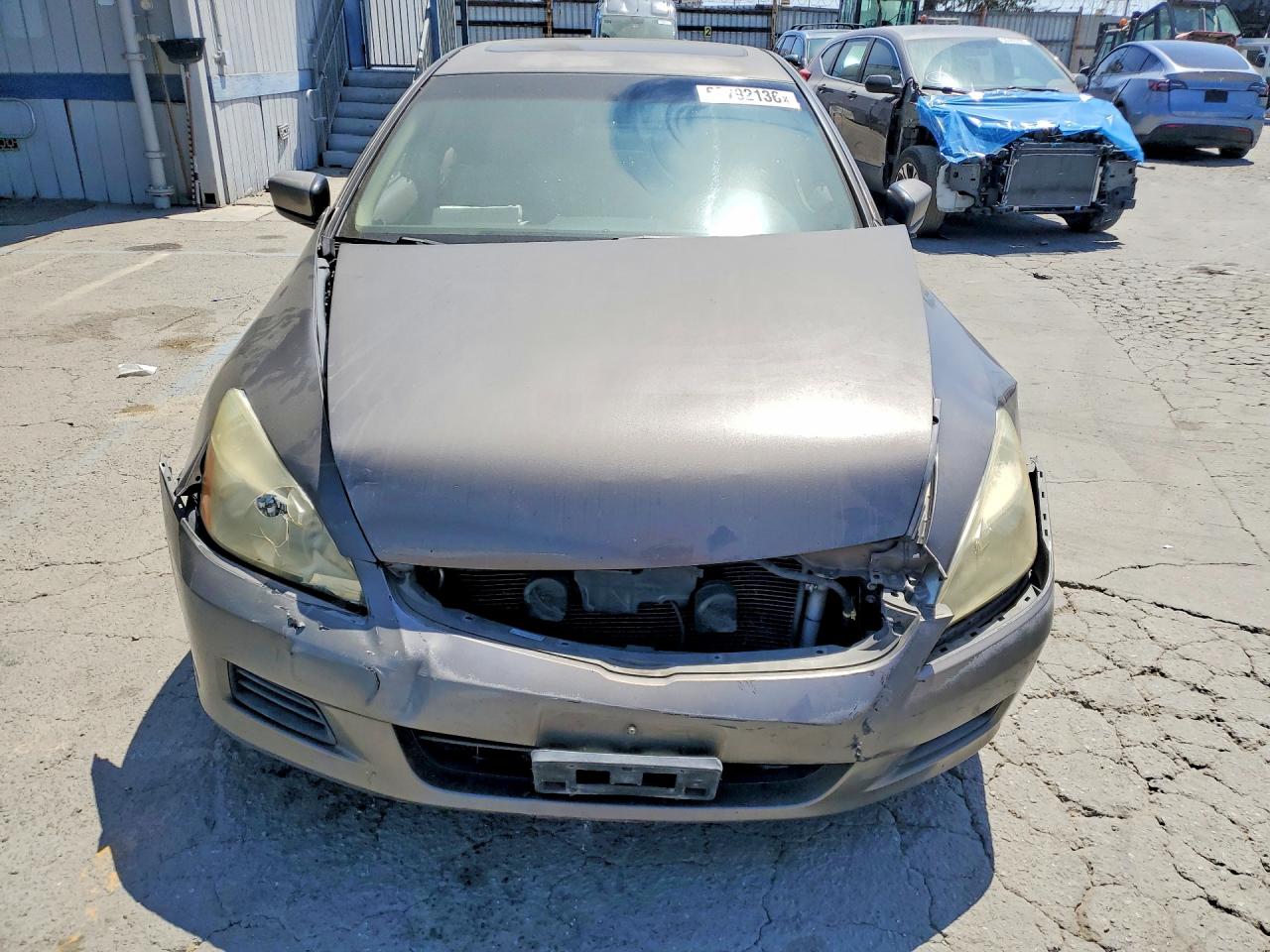 2006 Honda Accord Ex Серый vin: 1HGCM66886A002908