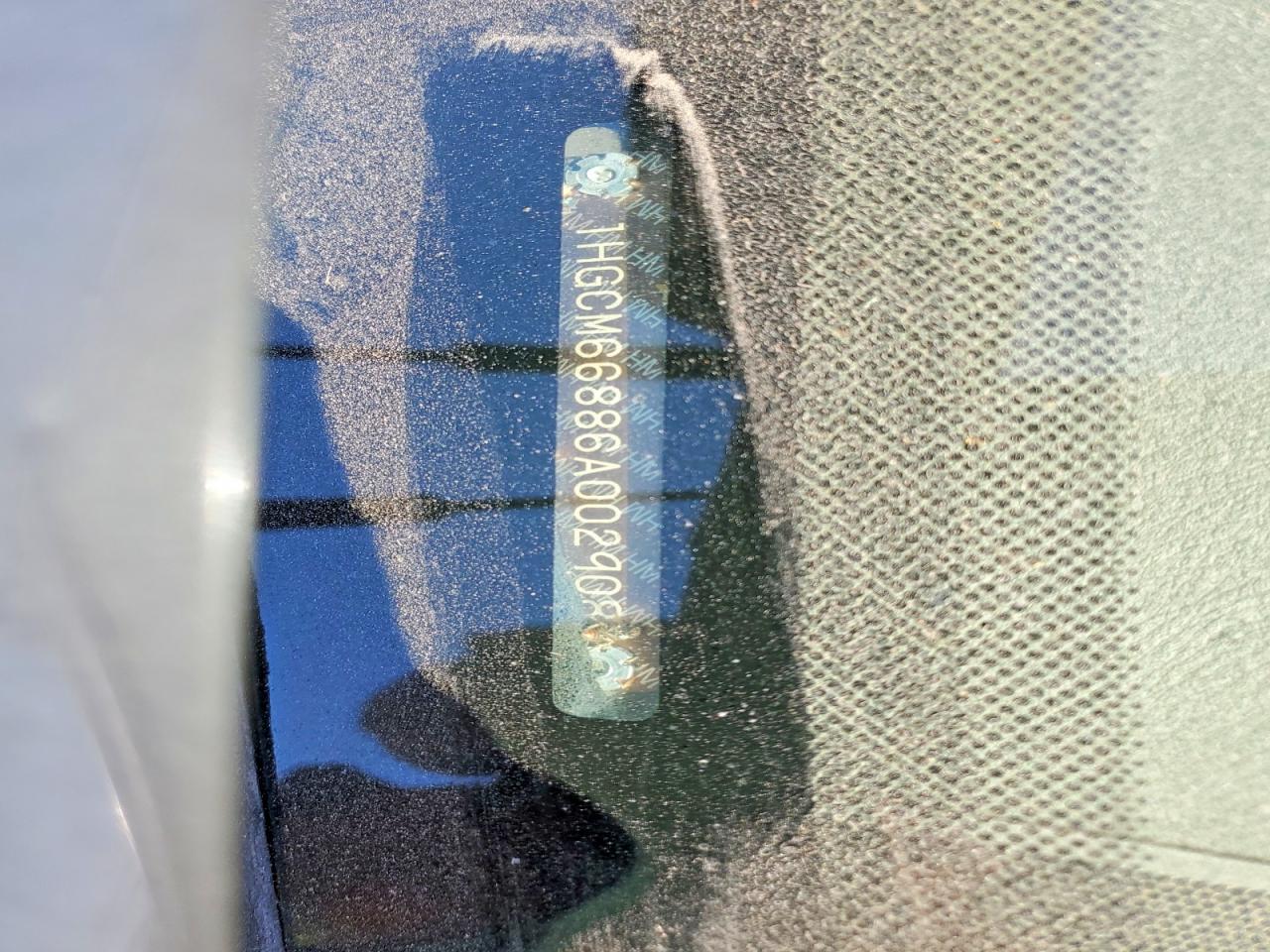 2006 Honda Accord Ex Серый vin: 1HGCM66886A002908