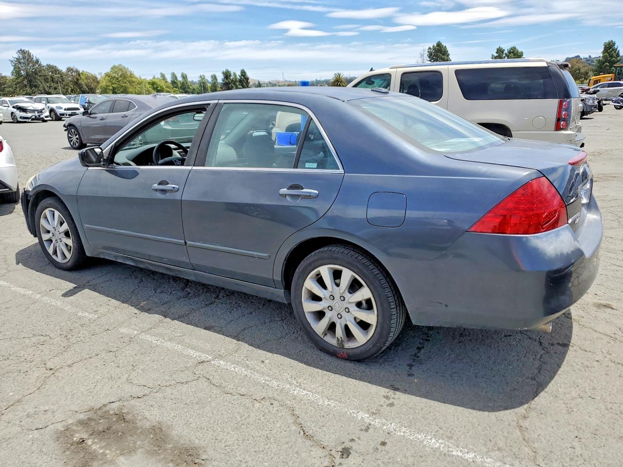 2006 Honda Accord Ex Gray vin: 1HGCM66886A041742