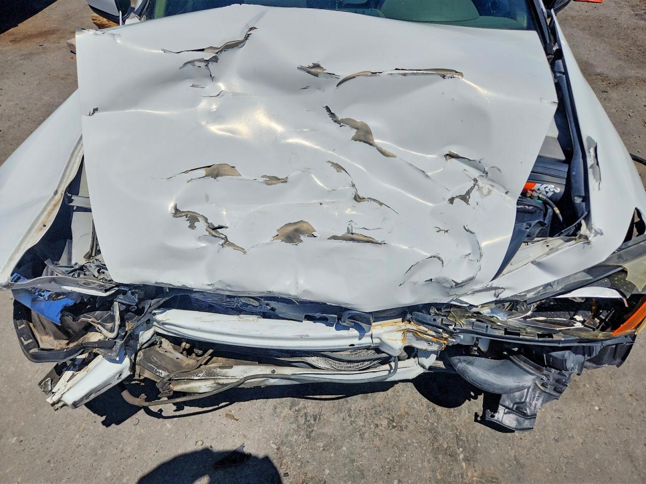 2006 Honda Accord Ex White vin: 1HGCM66886A047637