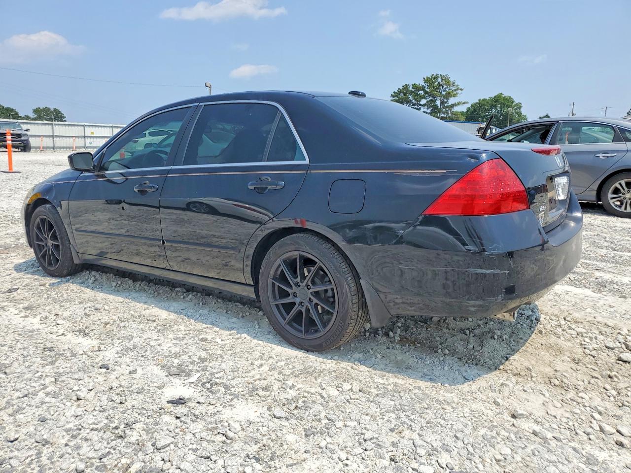 2006 Honda Accord Ex Black vin: 1HGCM66886A060887