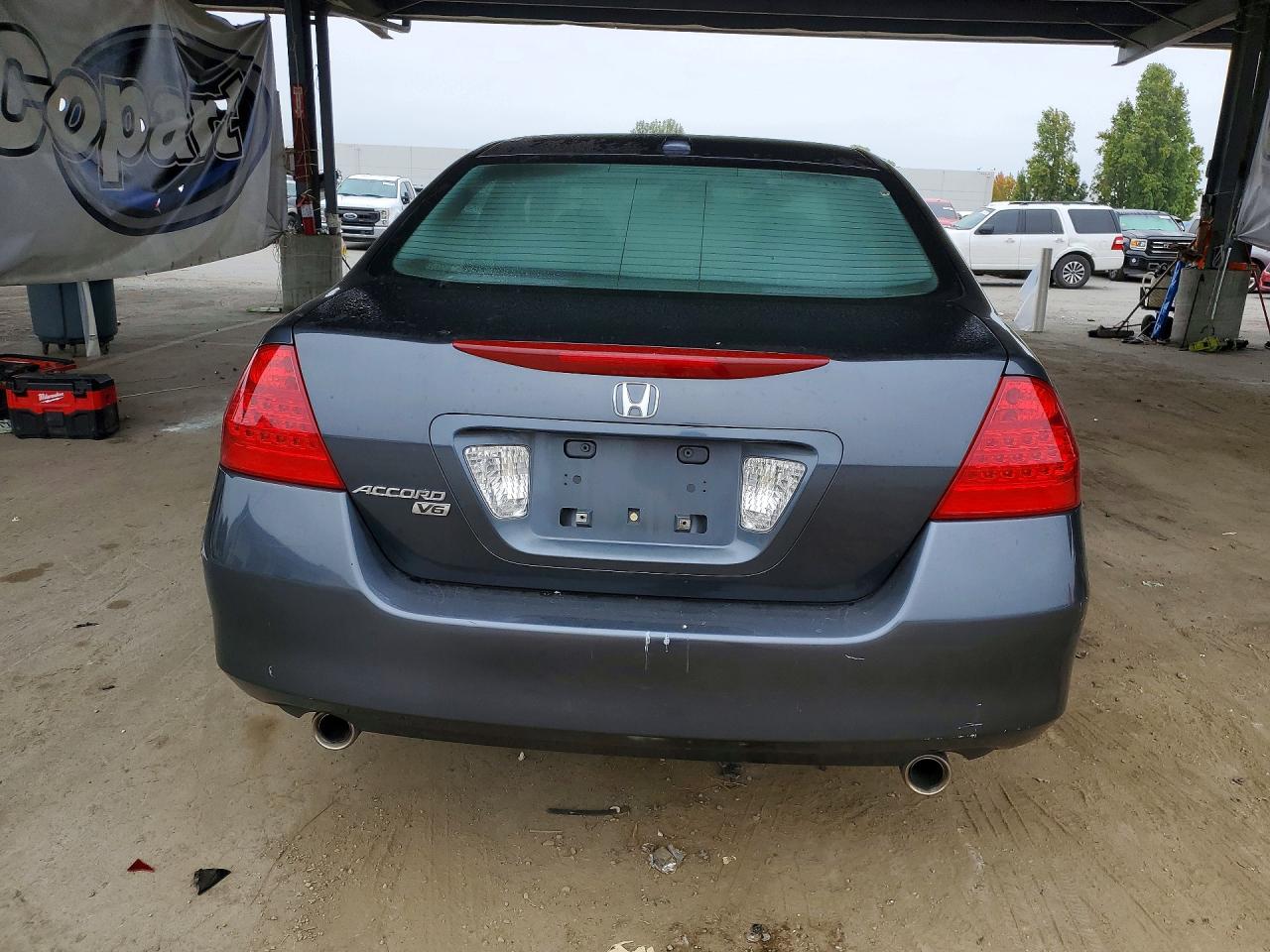 2007 Honda Accord Ex Gray vin: 1HGCM66887A025753
