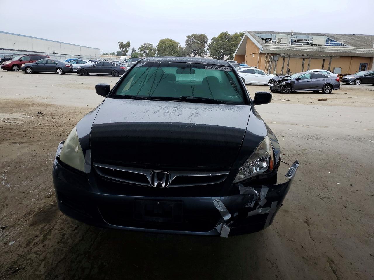 2007 Honda Accord Ex Gray vin: 1HGCM66887A025753