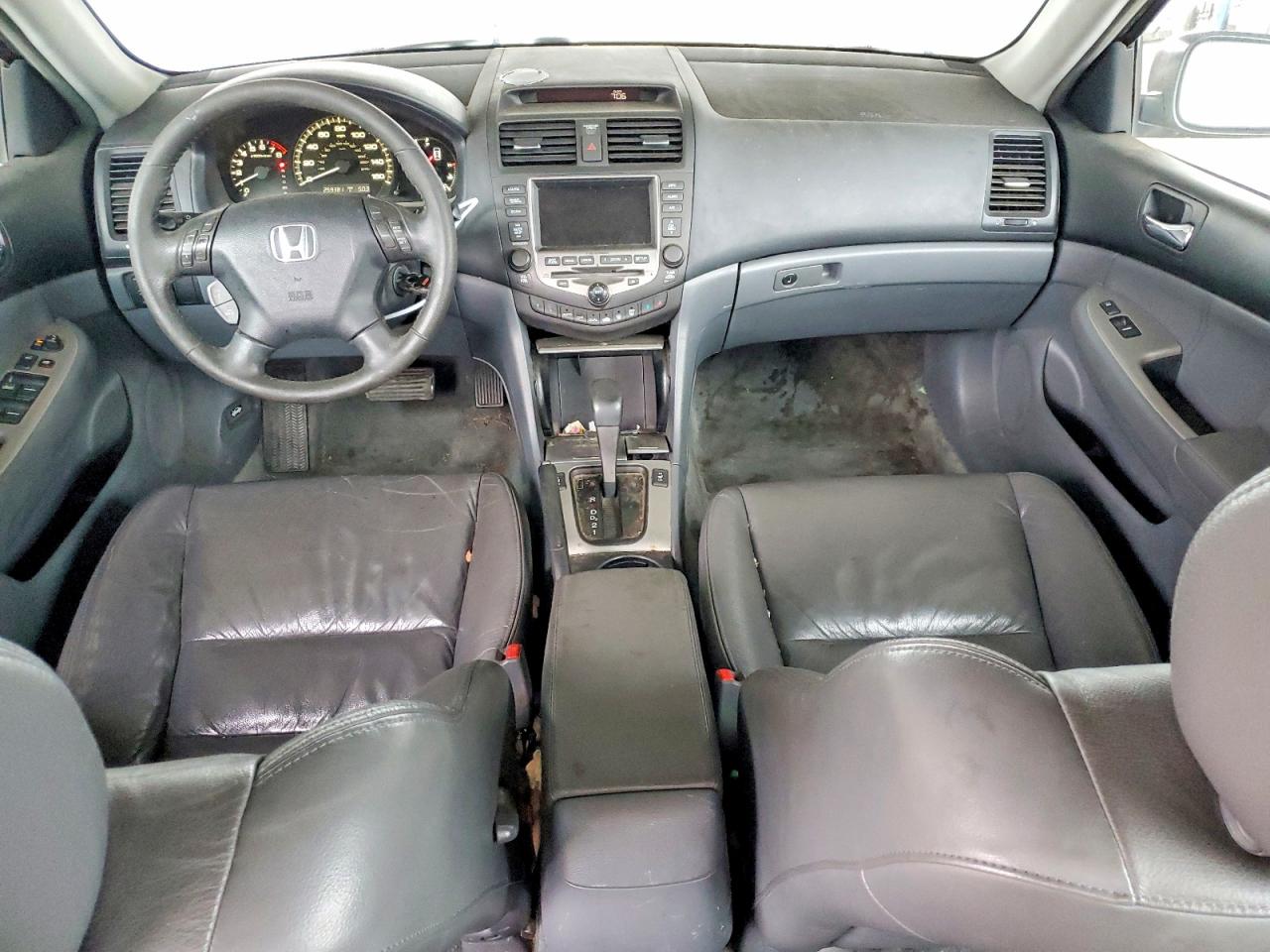 2007 Honda Accord Ex Gray vin: 1HGCM66887A025753