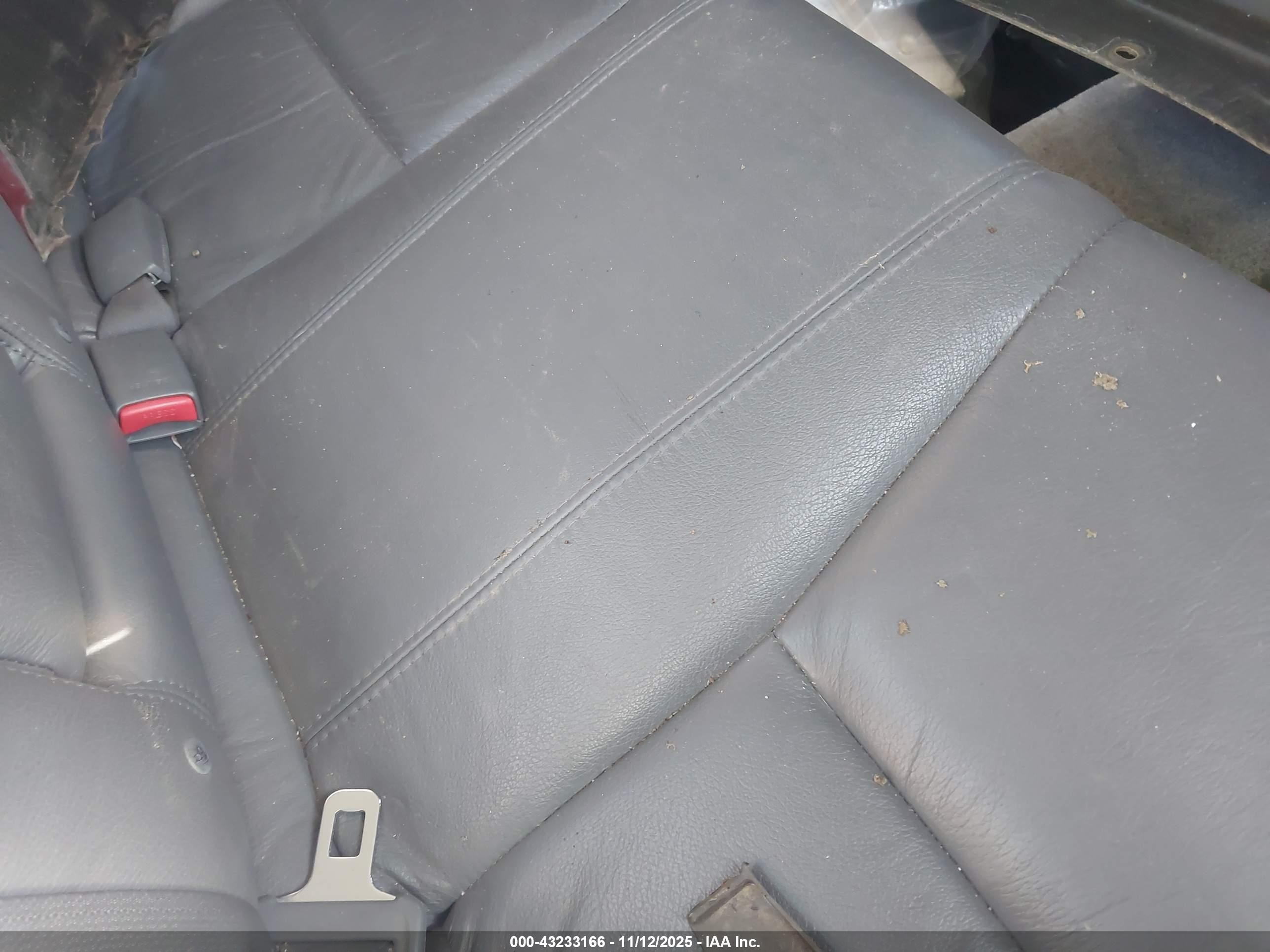 2007 Honda Accord 3.0 Ex Red vin: 1HGCM66887A088271