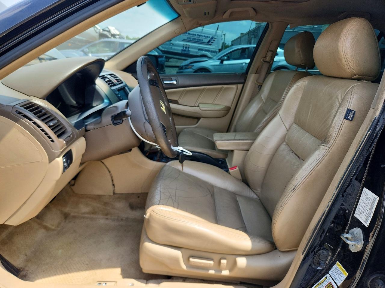 2006 Honda Accord Ex Black vin: 1HGCM66896A011911