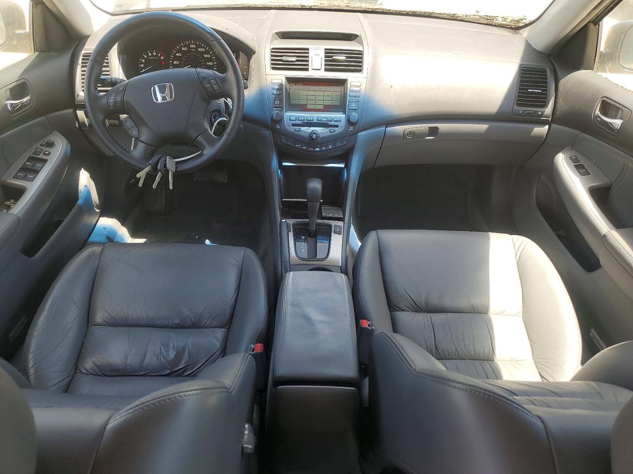 2007 Honda Accord Ex Gray vin: 1HGCM66897A012879