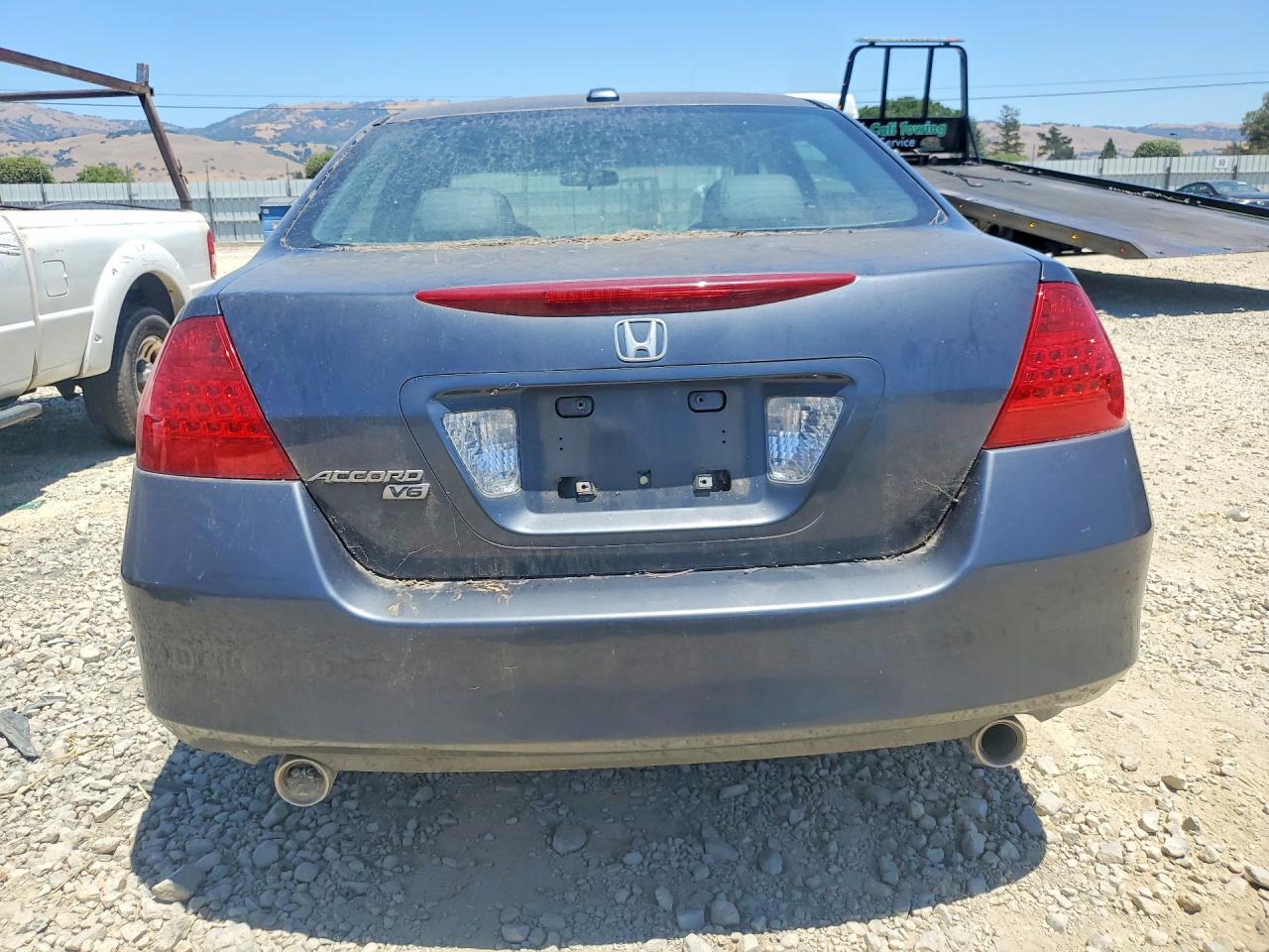 2007 Honda Accord Ex Gray vin: 1HGCM66897A012879