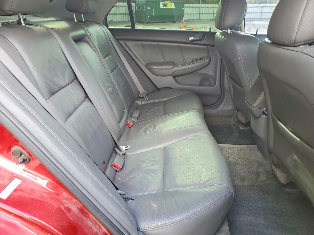 2007 Honda Accord Ex Red vin: 1HGCM66897A018486