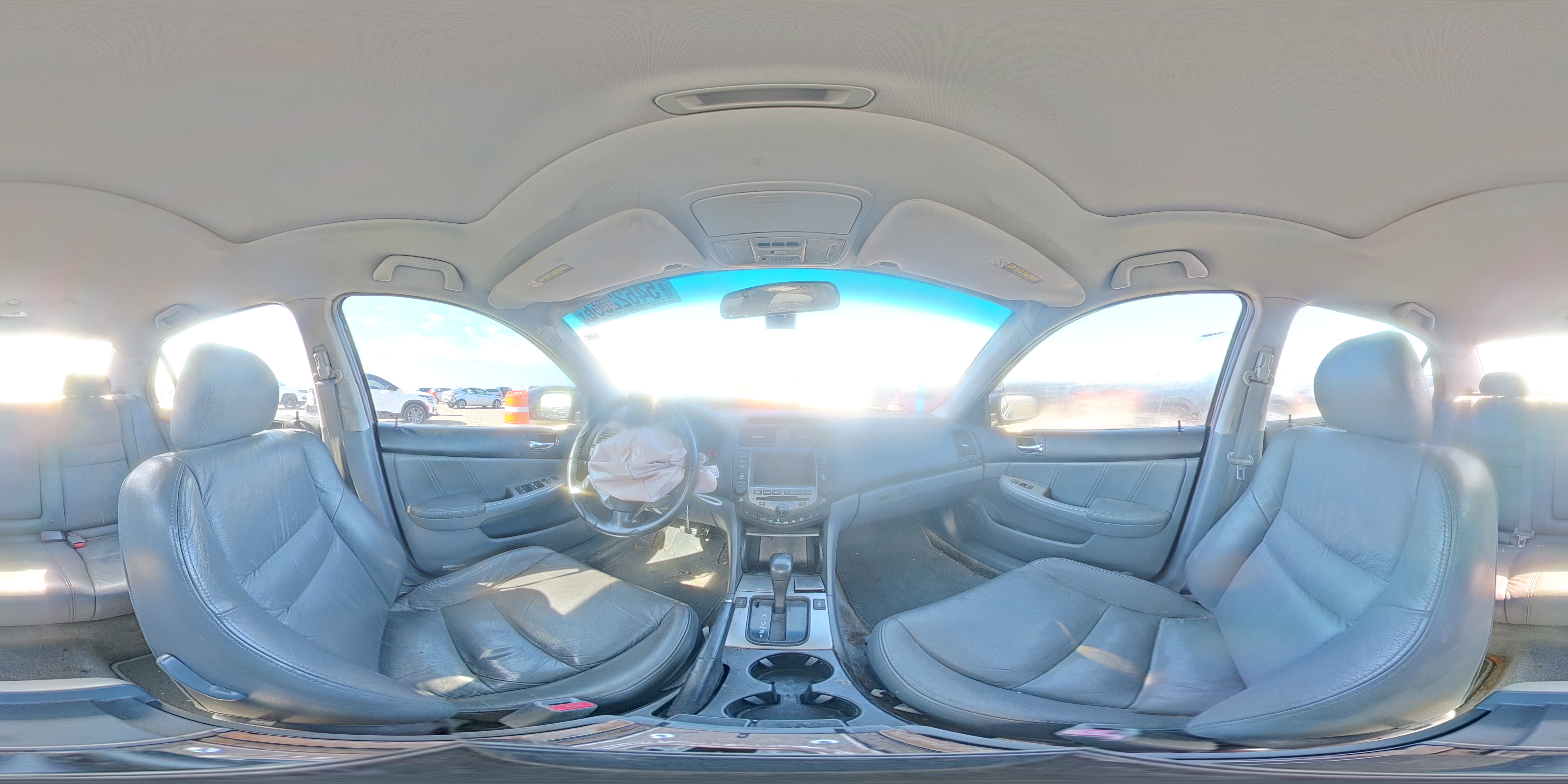 2007 Honda Accord Ex Charcoal vin: 1HGCM66897A056476