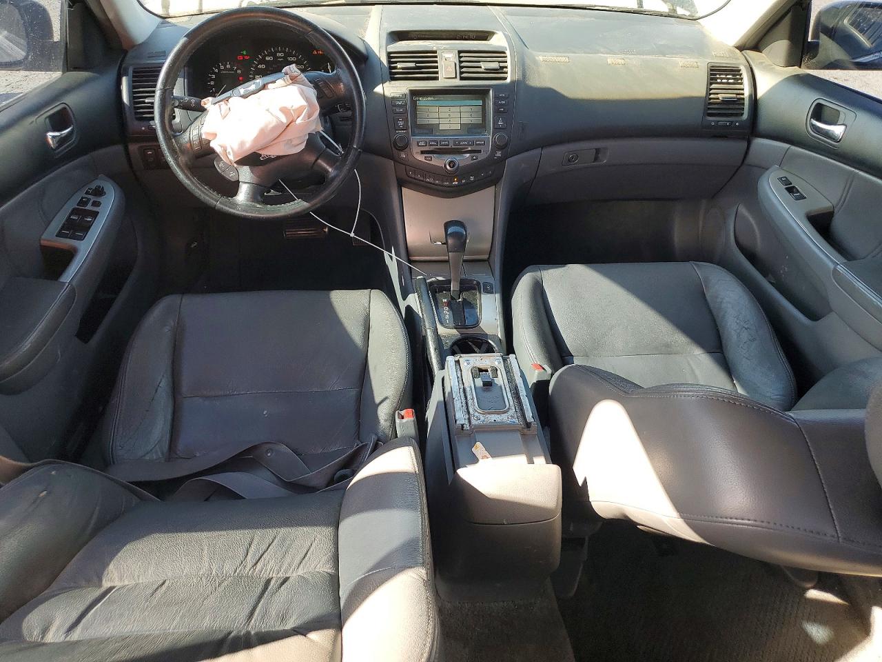 2007 Honda Accord Ex Gray vin: 1HGCM66897A059538