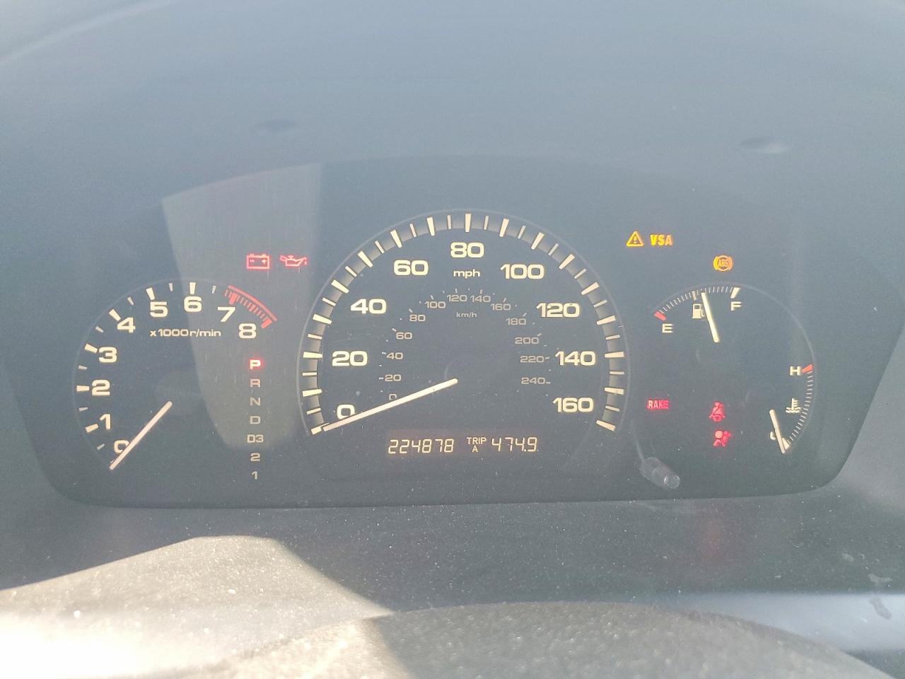 2007 Honda Accord Ex Gray vin: 1HGCM66897A059538