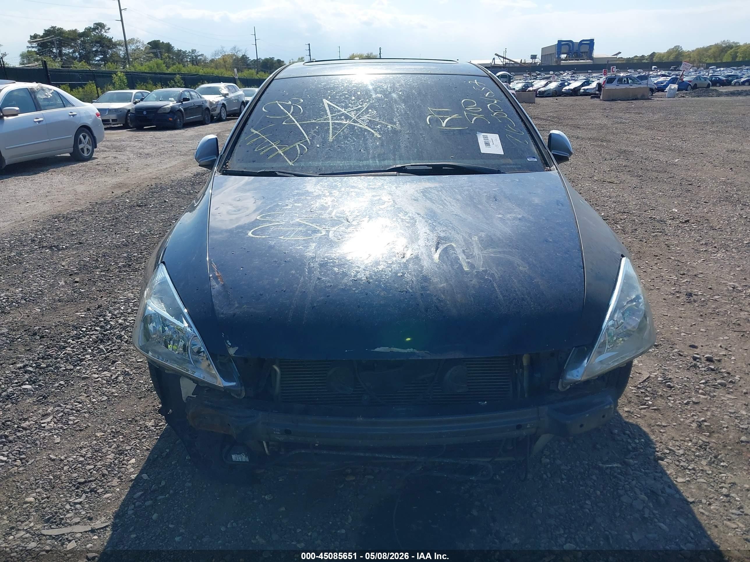 2007 Honda Accord 3.0 Ex Black vin: 1HGCM66897A091583