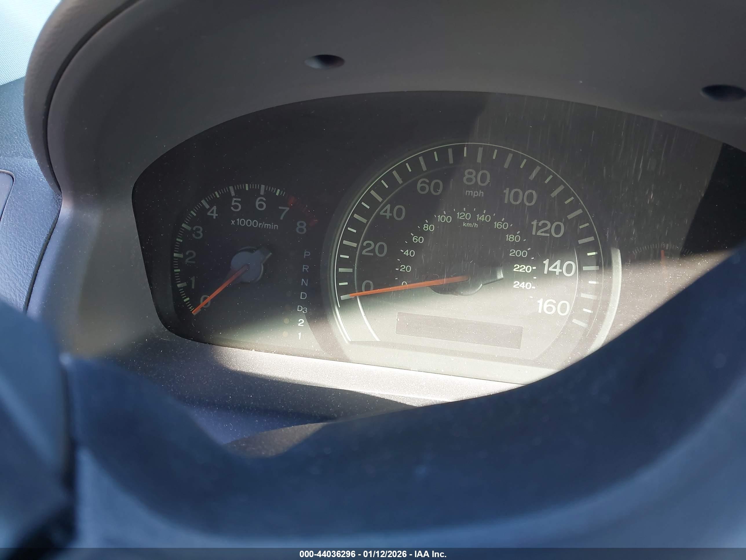 2003 Honda Accord Sdn Ex Blue vin: 1HGCM668X3A049336