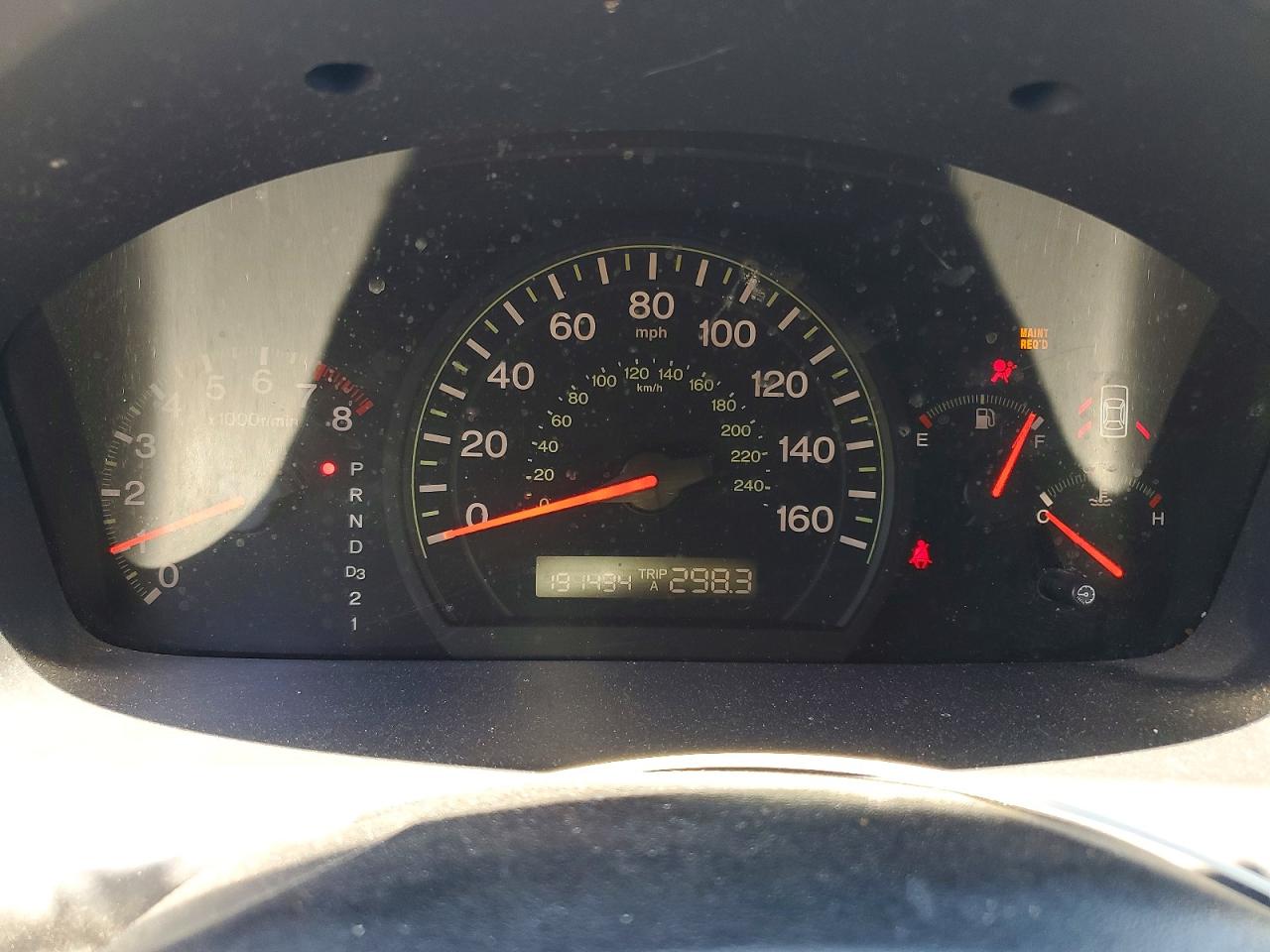 2004 Honda Accord Ex Silver vin: 1HGCM668X4A055316