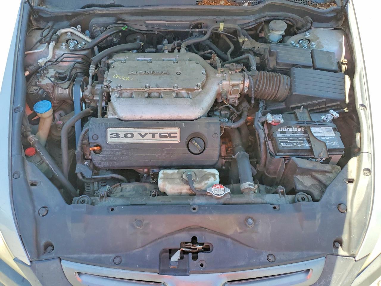 2004 Honda Accord Ex Silver vin: 1HGCM668X4A055316