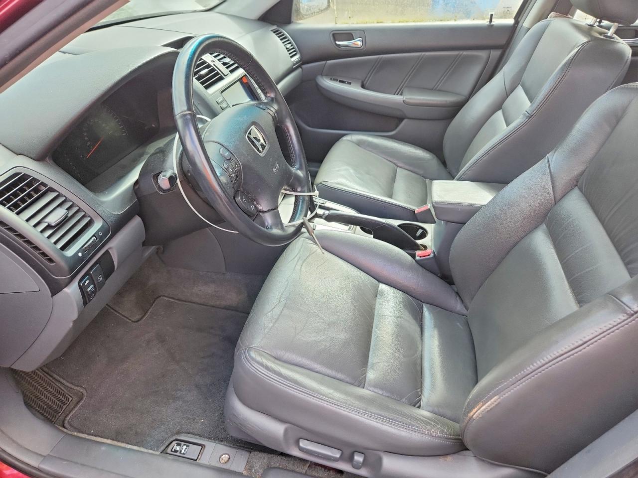 2005 Honda Accord Ex Maroon vin: 1HGCM668X5A057651