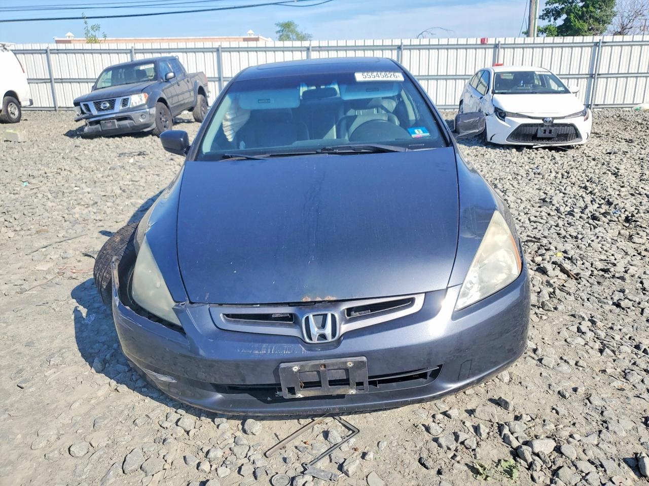 2005 Honda Accord Ex Серый vin: 1HGCM668X5A066723