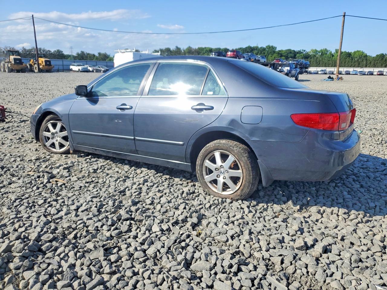2005 Honda Accord Ex Серый vin: 1HGCM668X5A066723