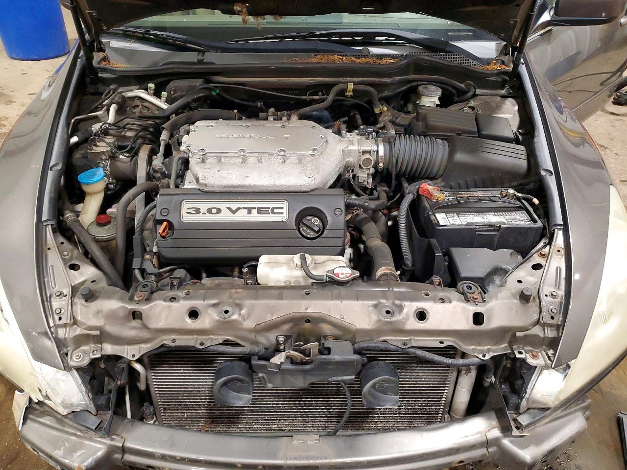 2007 Honda Accord Ex Gray vin: 1HGCM668X7A076476