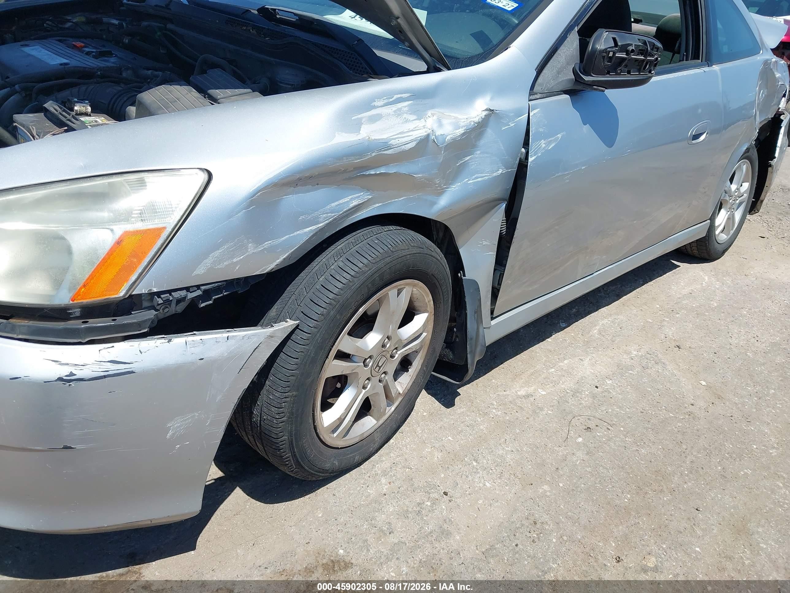 2006 Honda Accord 2.4 Lx Серебряный vin: 1HGCM71306A014018