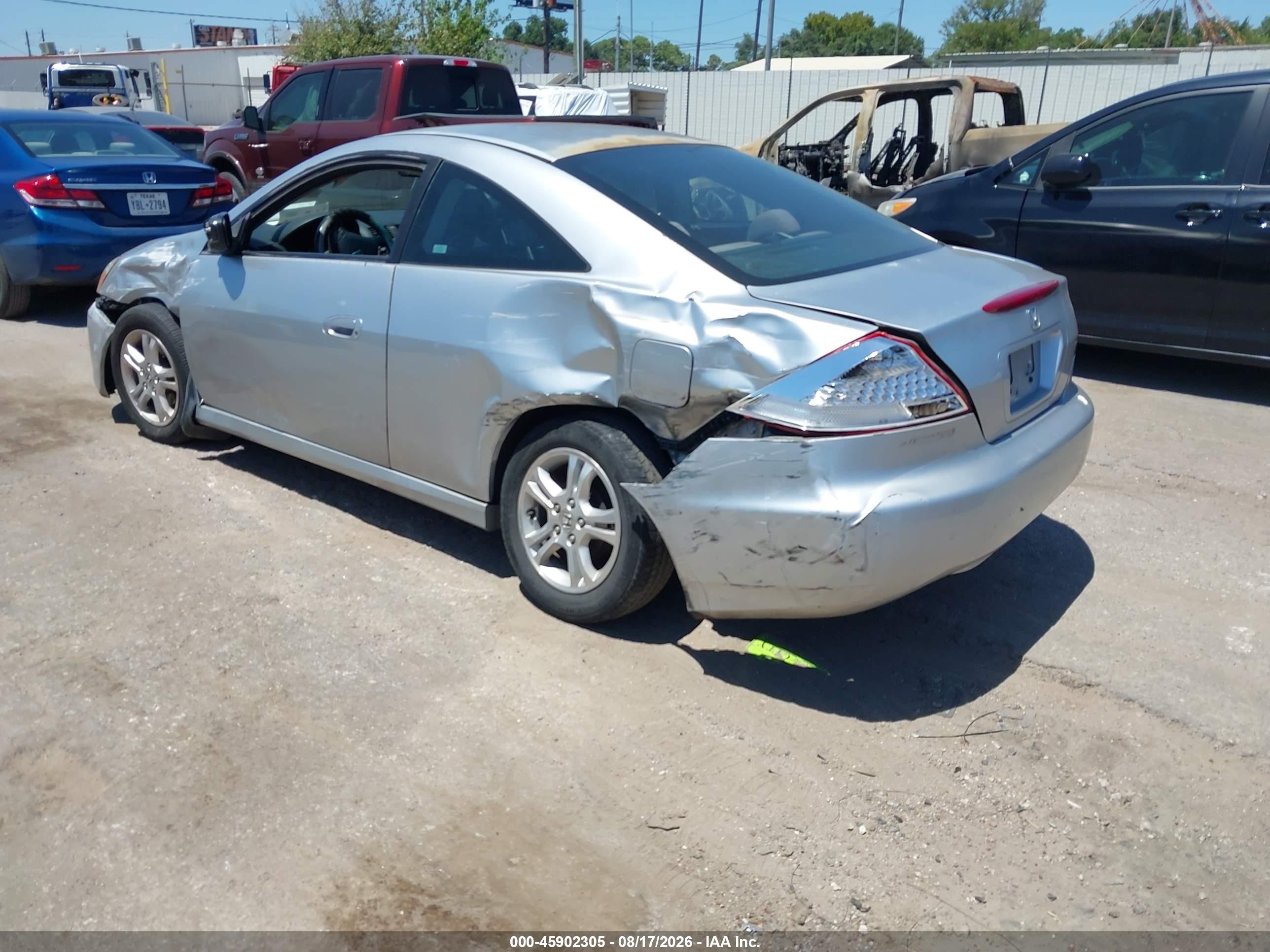 2006 Honda Accord 2.4 Lx Серебряный vin: 1HGCM71306A014018