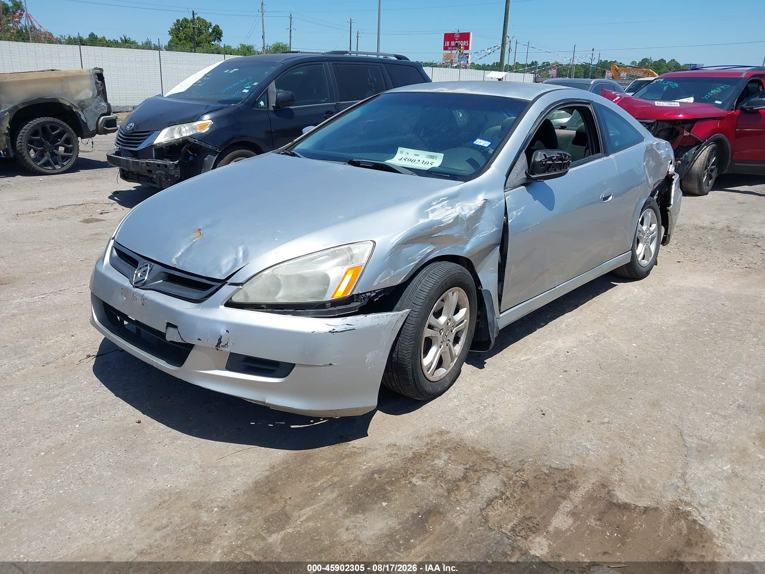 2006 Honda Accord 2.4 Lx Серебряный vin: 1HGCM71306A014018