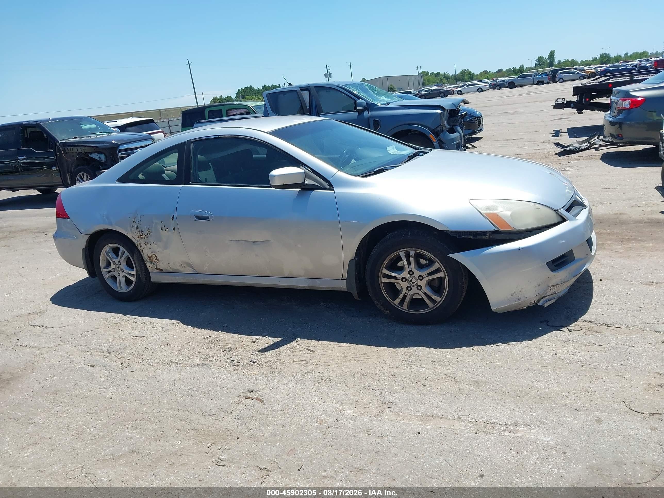 2006 Honda Accord 2.4 Lx Серебряный vin: 1HGCM71306A014018