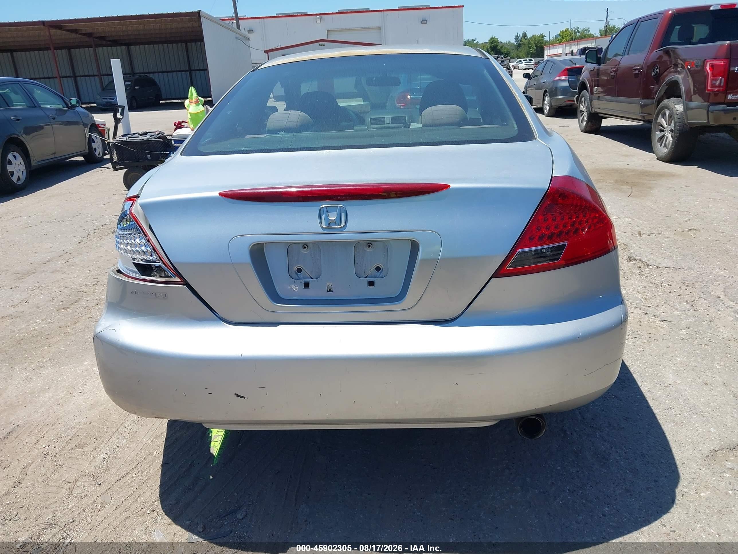 2006 Honda Accord 2.4 Lx Серебряный vin: 1HGCM71306A014018