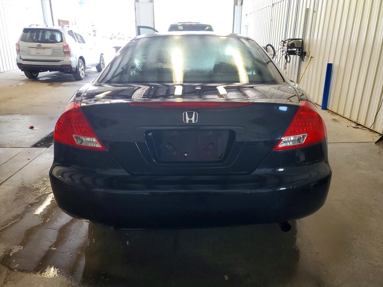 2007 Honda Accord Lx Black vin: 1HGCM71307A000380