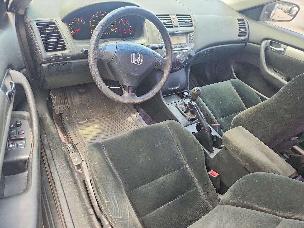 2007 Honda Accord Lx Black vin: 1HGCM71357A003372