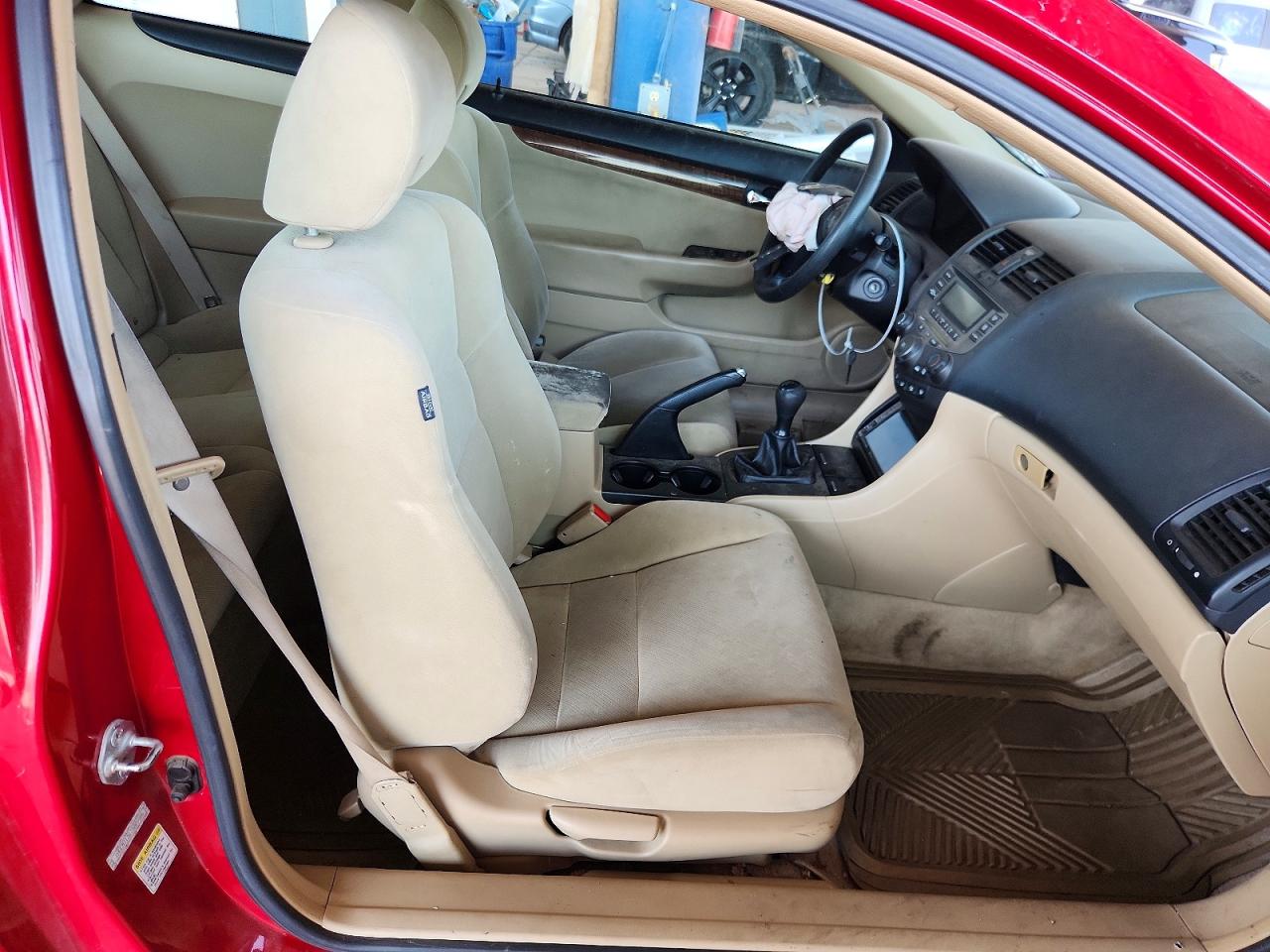 2007 Honda Accord Lx Красный vin: 1HGCM71367A009486