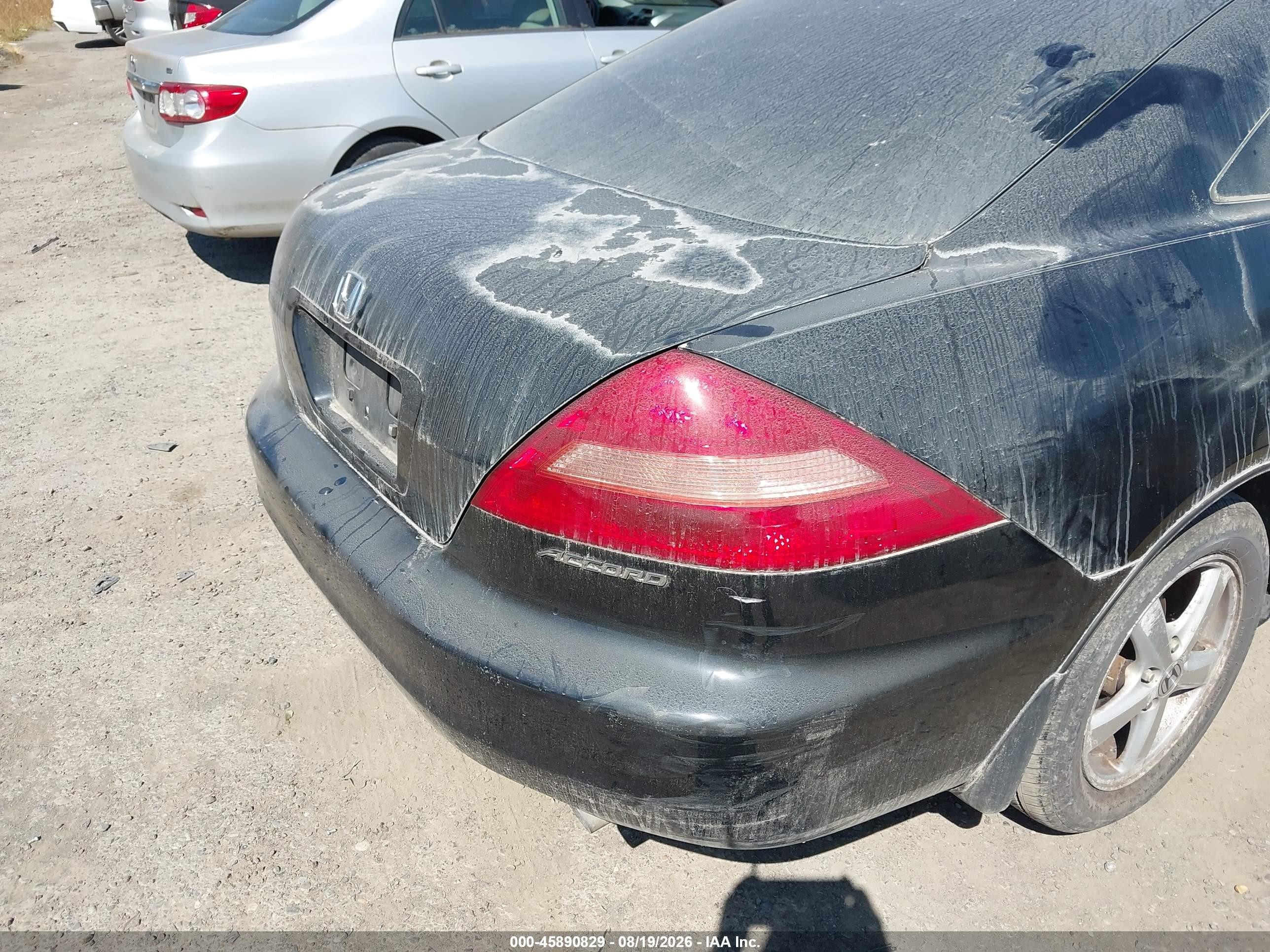 2005 Honda Accord 2.4 Ex Black vin: 1HGCM71635A022543