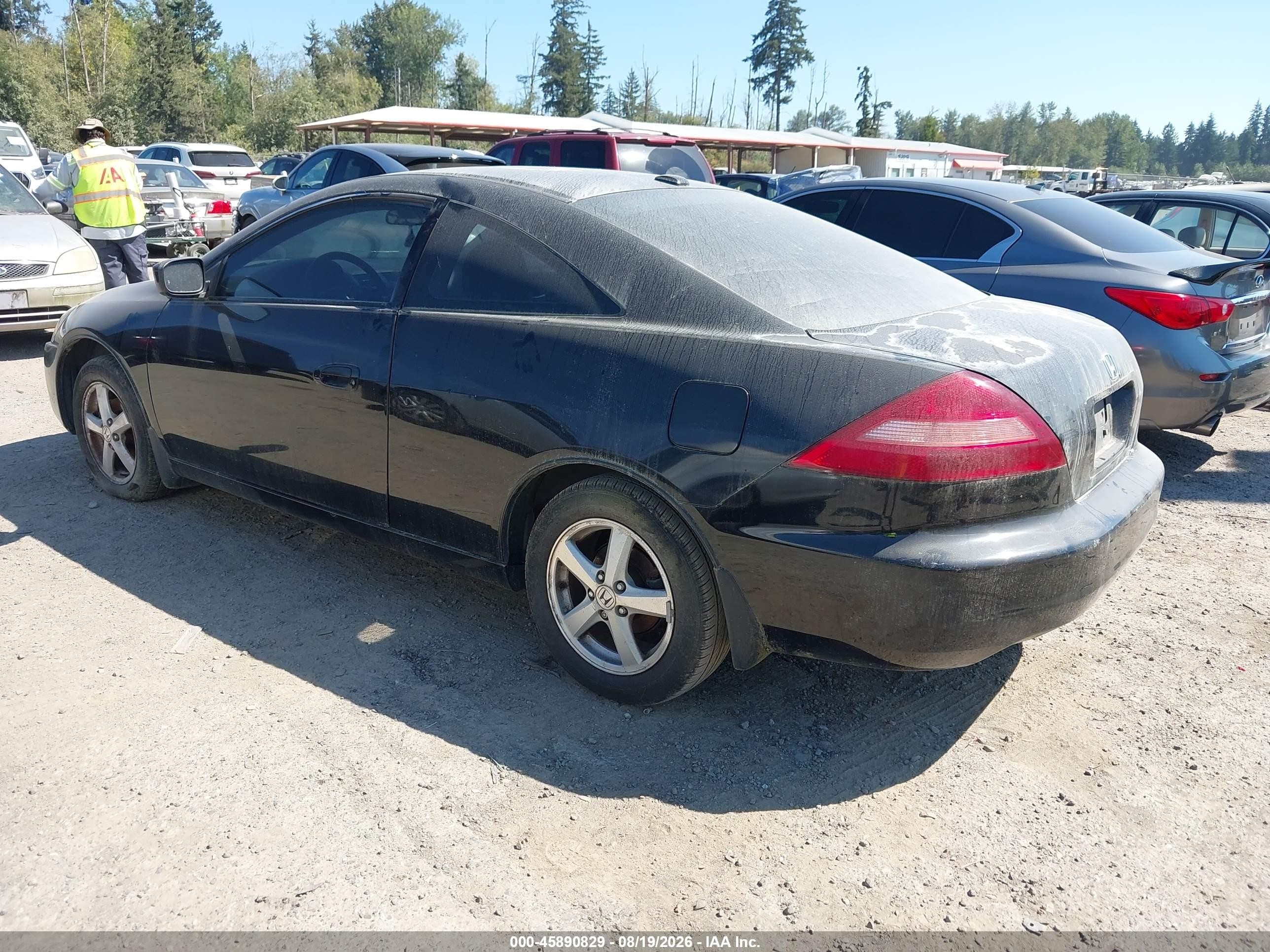 2005 Honda Accord 2.4 Ex Black vin: 1HGCM71635A022543