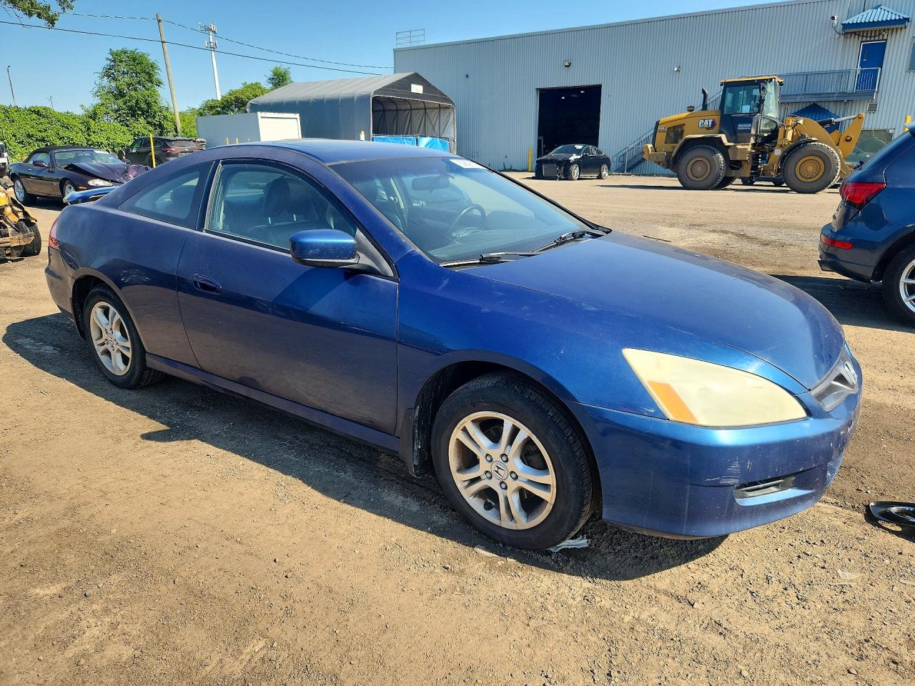 2006 Honda Accord Ex Blue vin: 1HGCM71646A800480