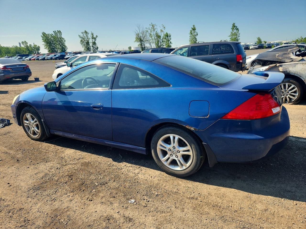2006 Honda Accord Ex Blue vin: 1HGCM71646A800480