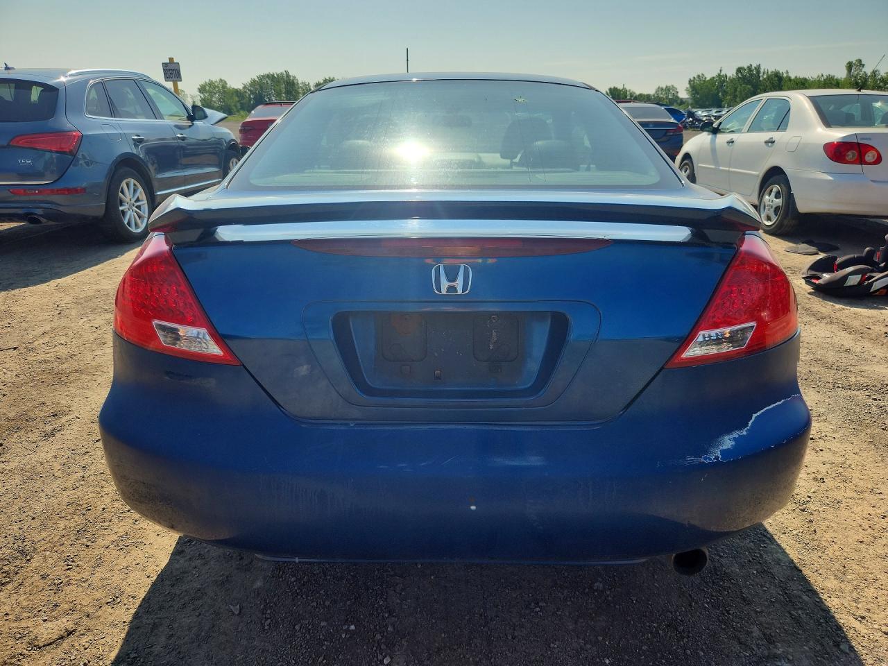 2006 Honda Accord Ex Blue vin: 1HGCM71646A800480
