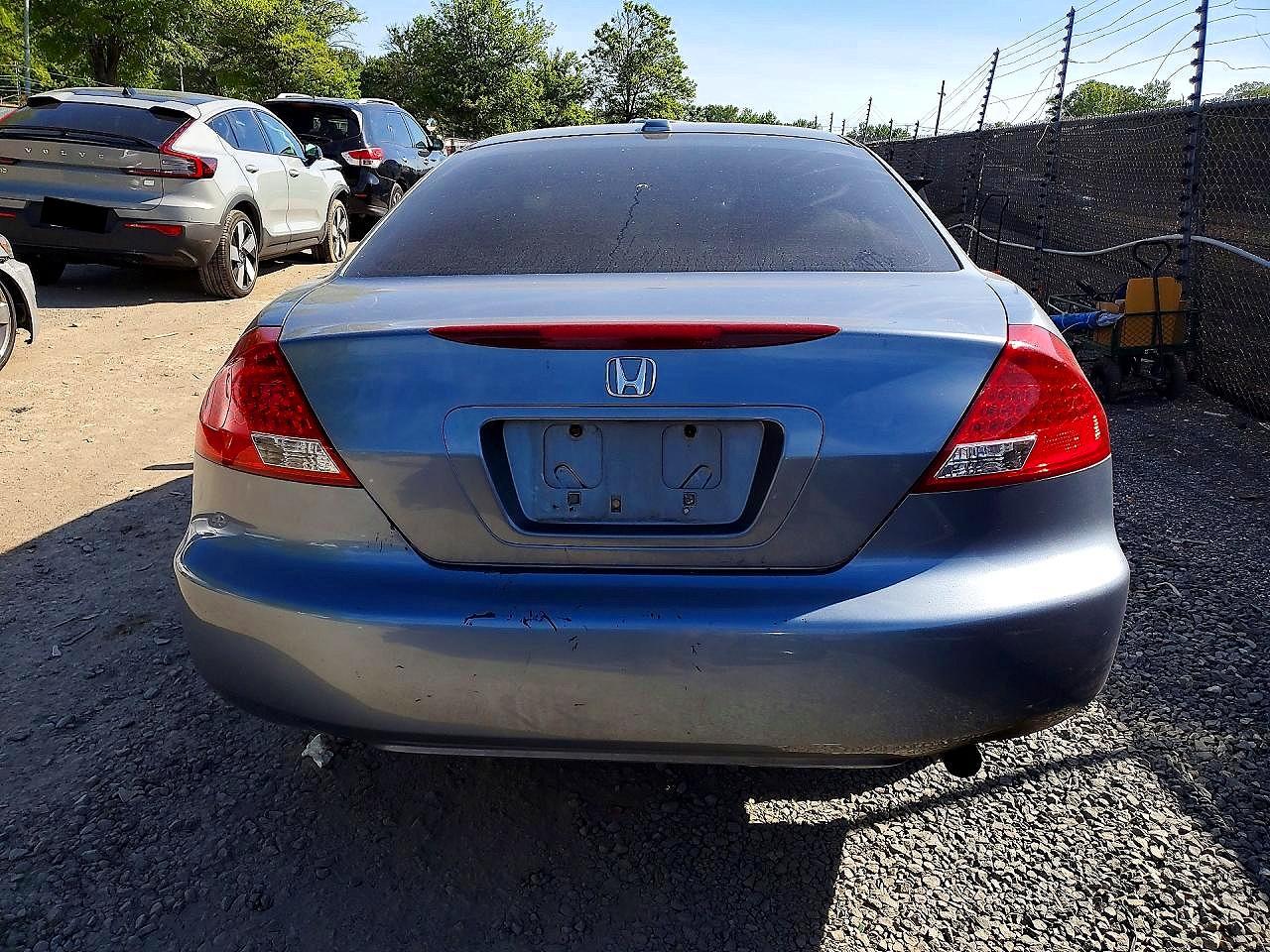 2007 Honda Accord Ex Gray vin: 1HGCM71647A006547