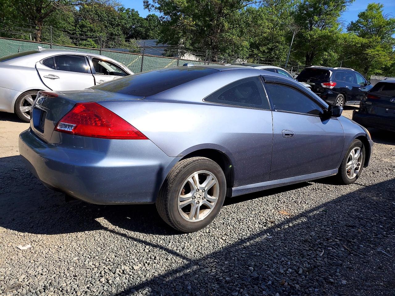2007 Honda Accord Ex Gray vin: 1HGCM71647A006547