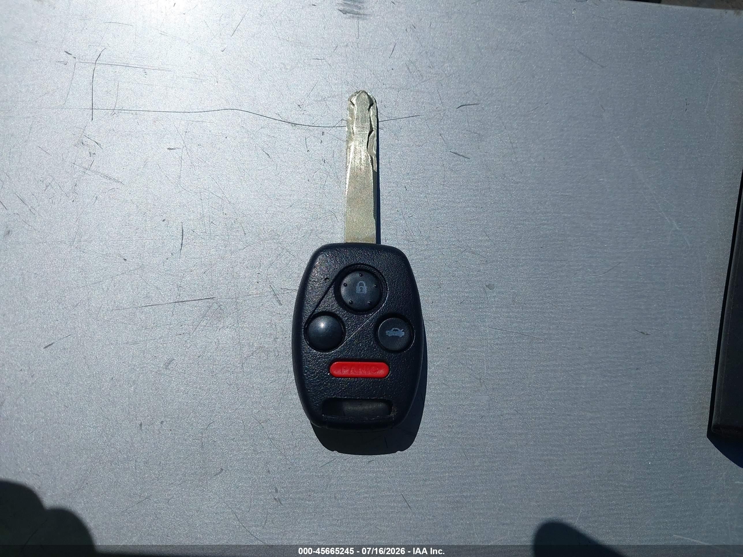 2007 Honda Accord 2.4 Ex Серый vin: 1HGCM71657A013488