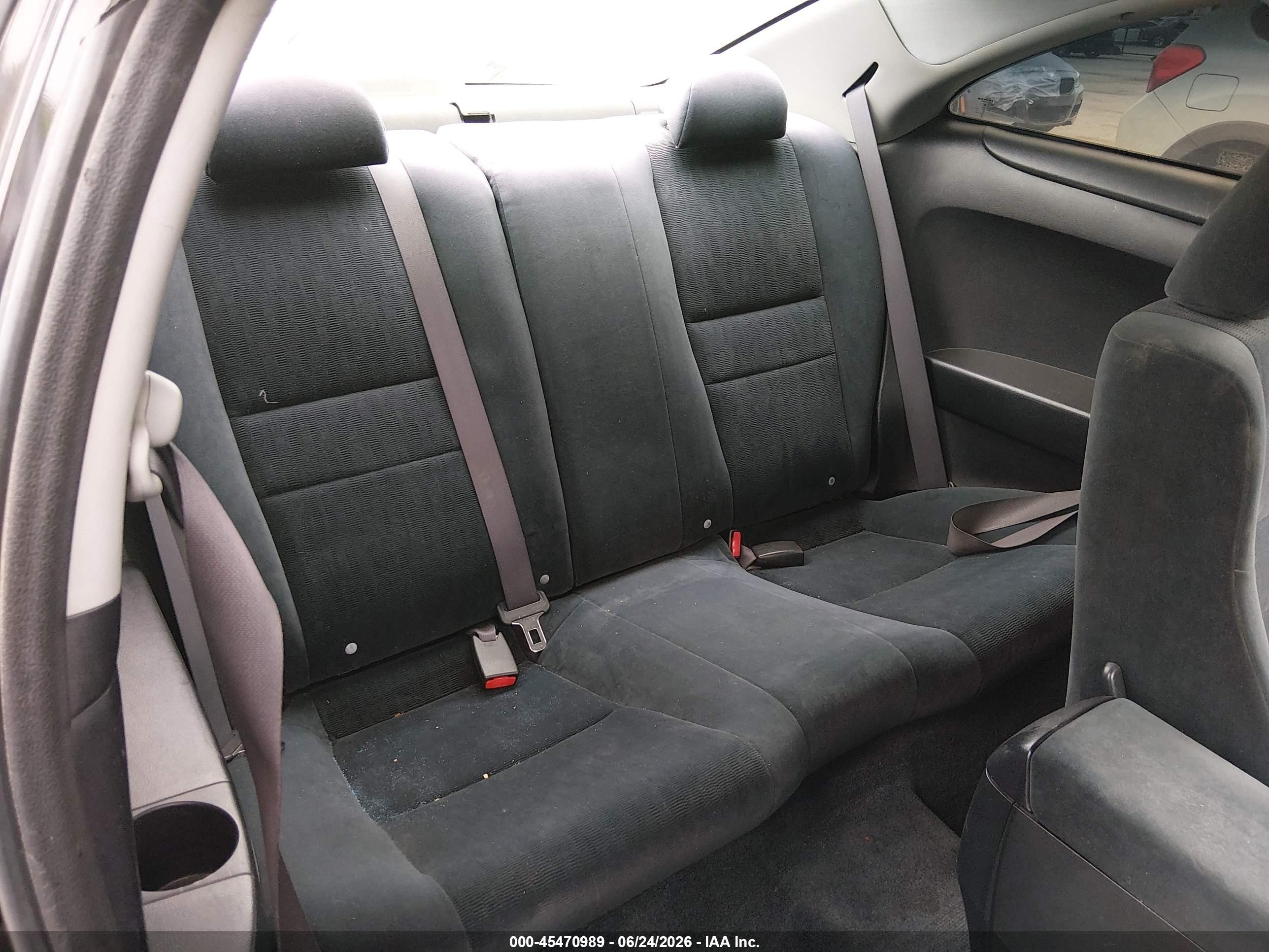 2003 Honda Accord Cpe Ex Black vin: 1HGCM71663A005488