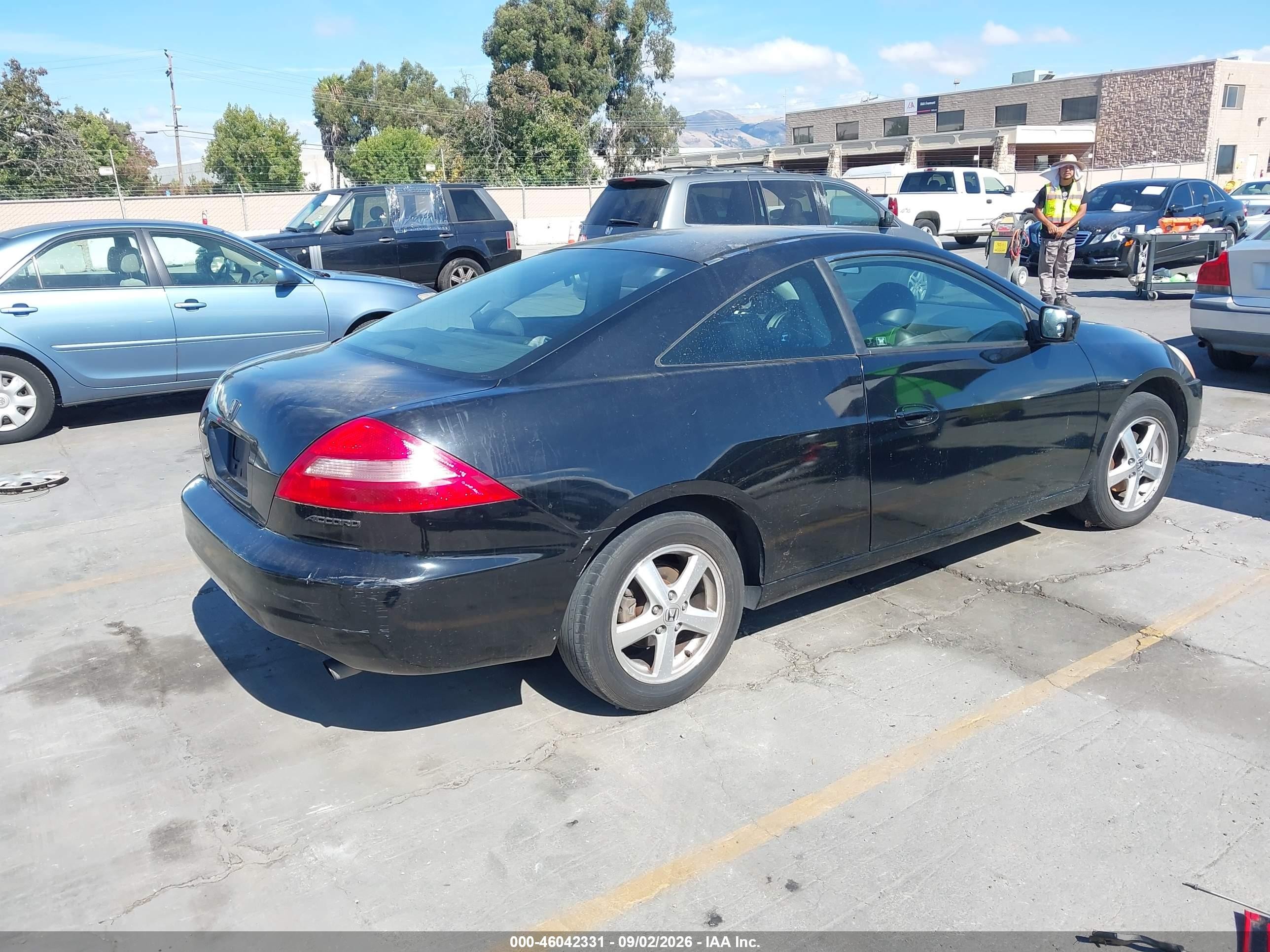 2003 Honda Accord 2.4 Ex Black vin: 1HGCM71693A027517