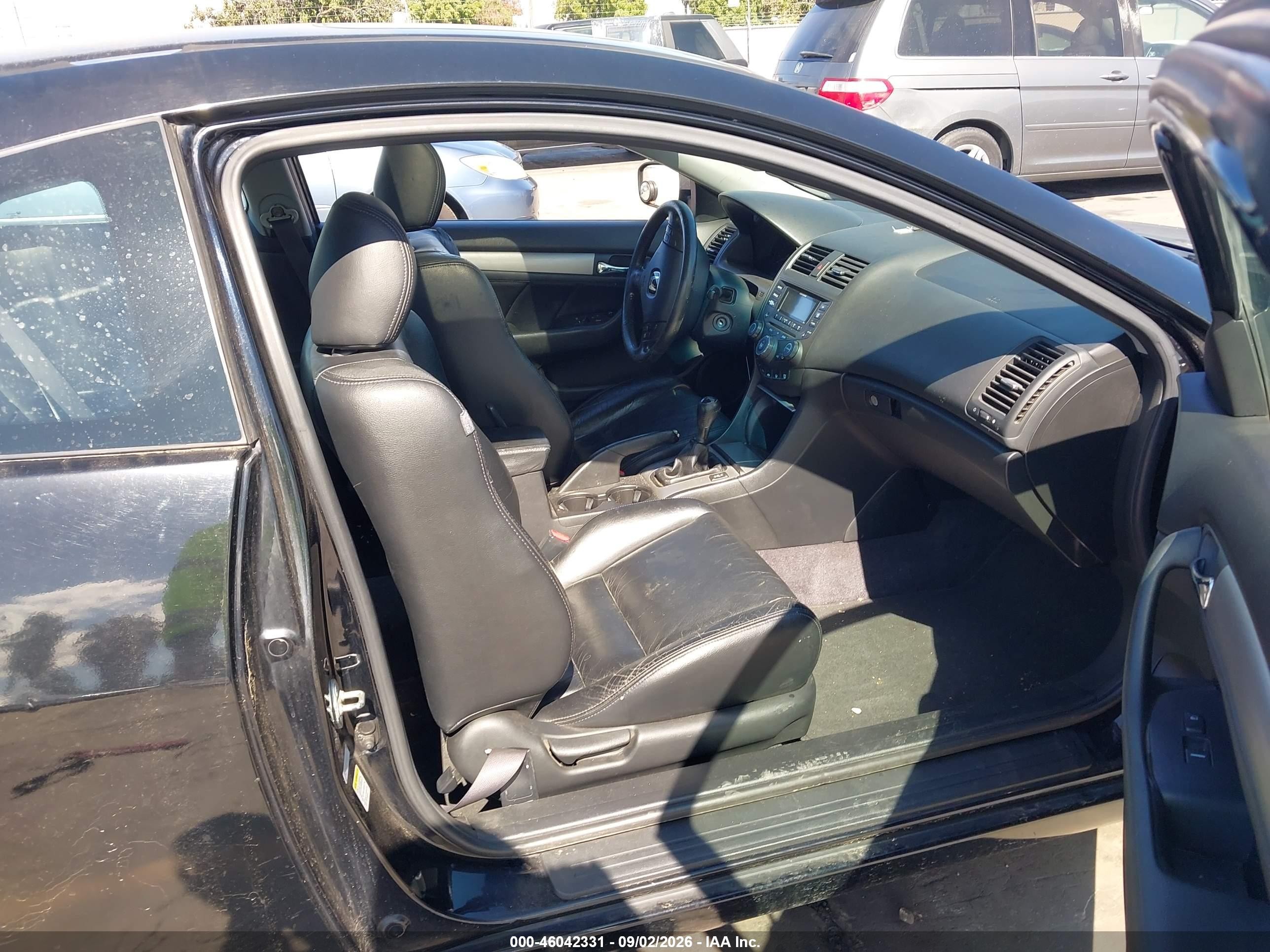 2003 Honda Accord 2.4 Ex Black vin: 1HGCM71693A027517