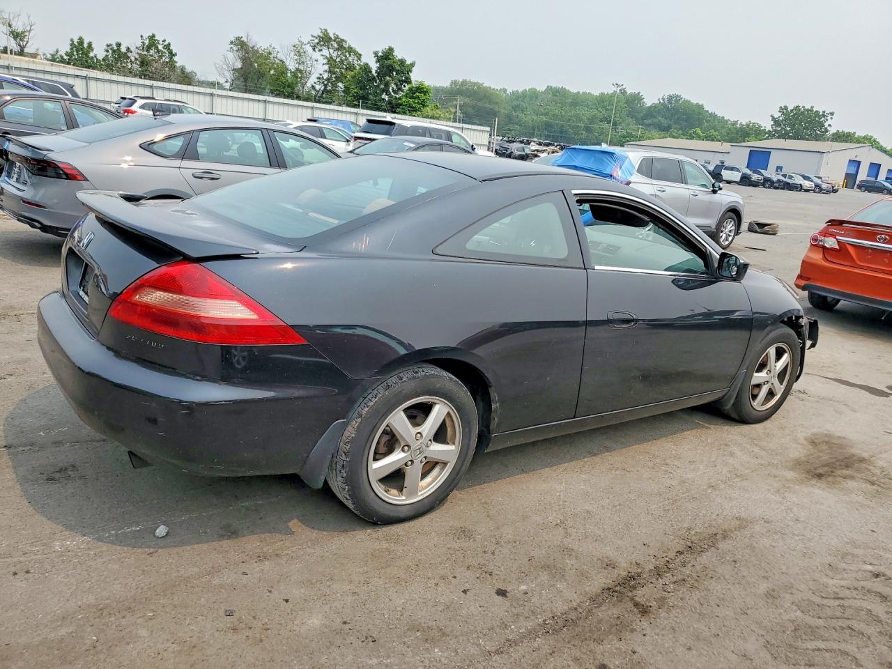 2005 Honda Accord Ex Black vin: 1HGCM71785A013149