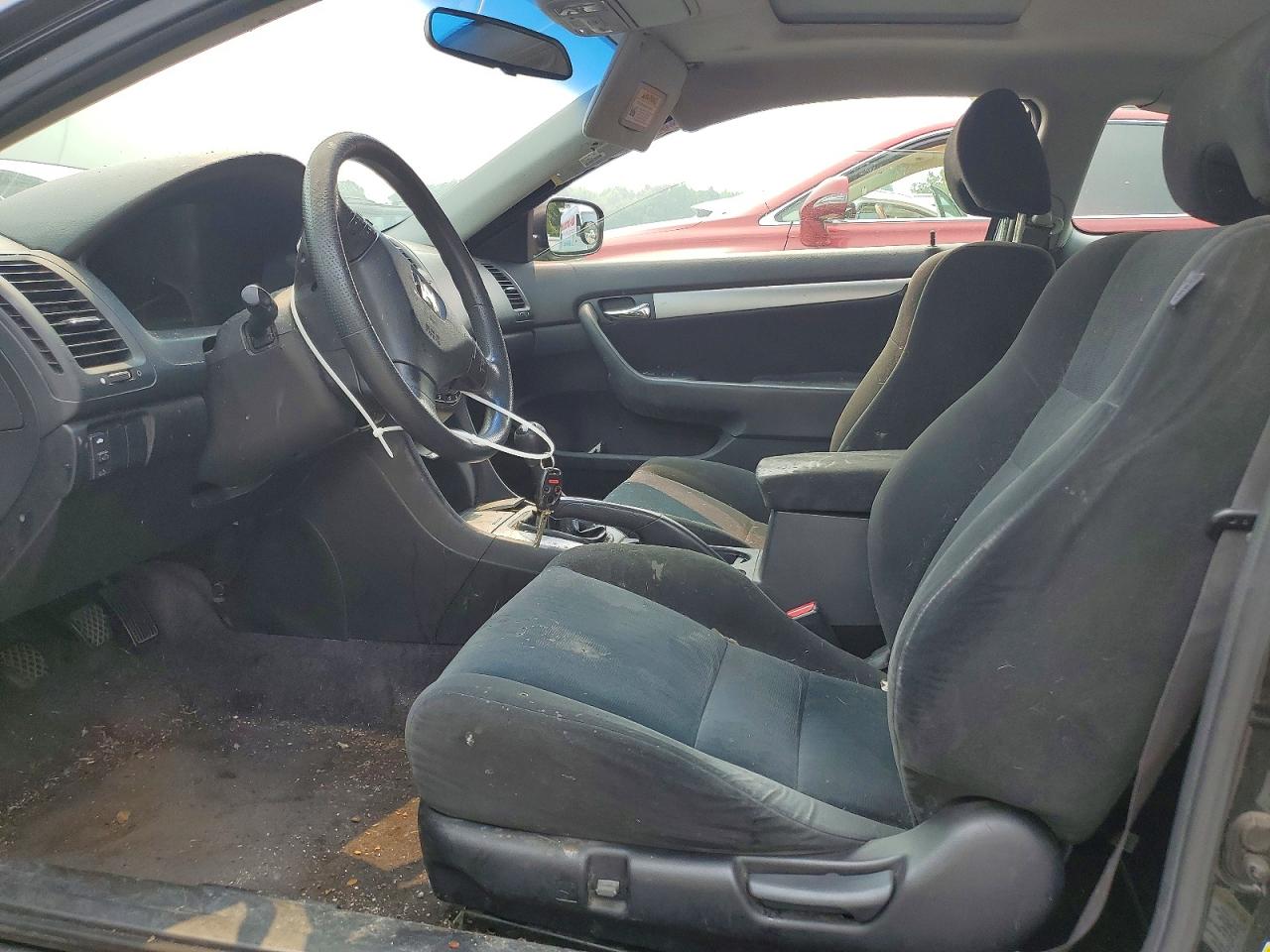 2005 Honda Accord Ex Black vin: 1HGCM71785A013149