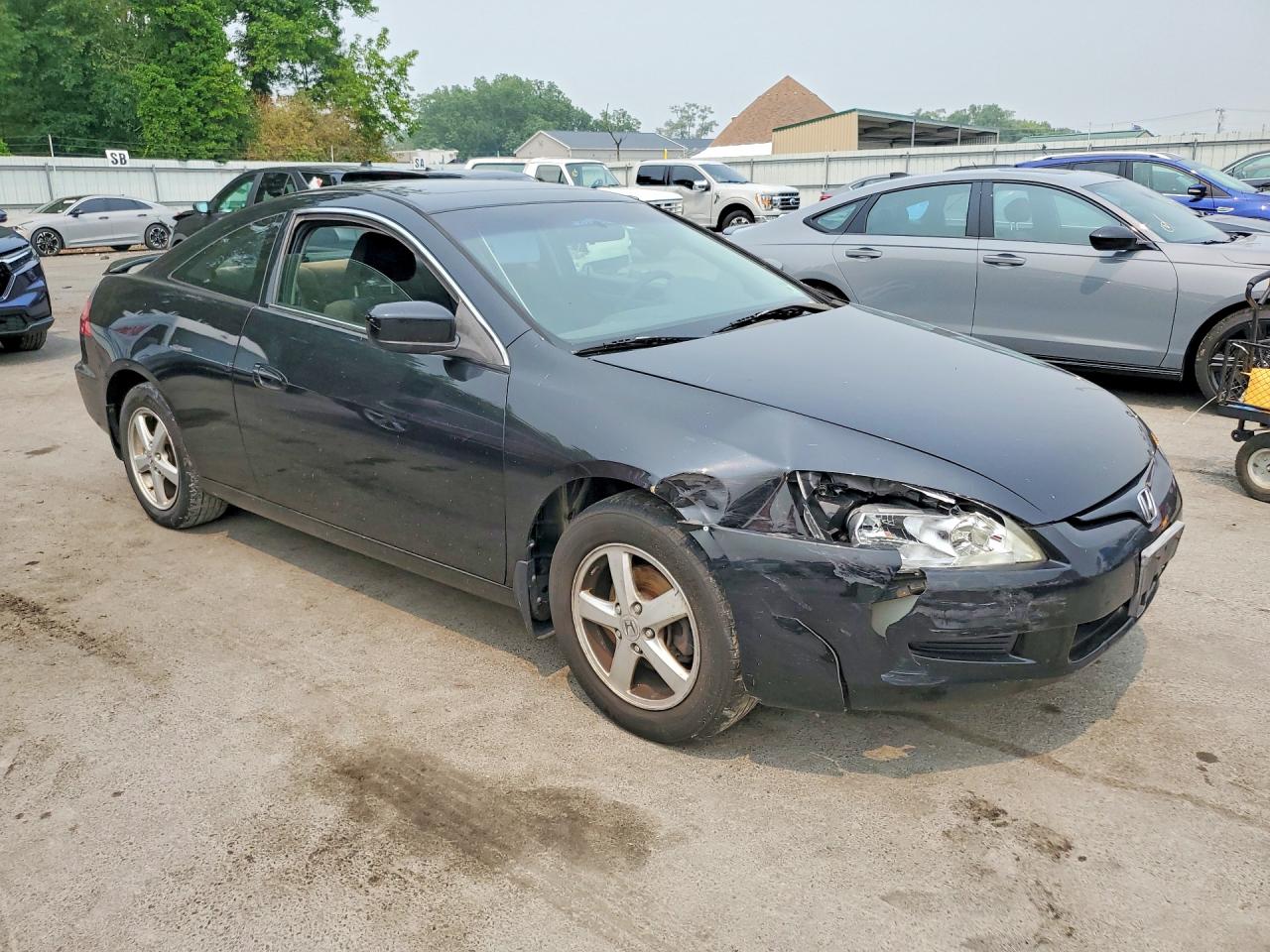 2005 Honda Accord Ex Black vin: 1HGCM71785A013149