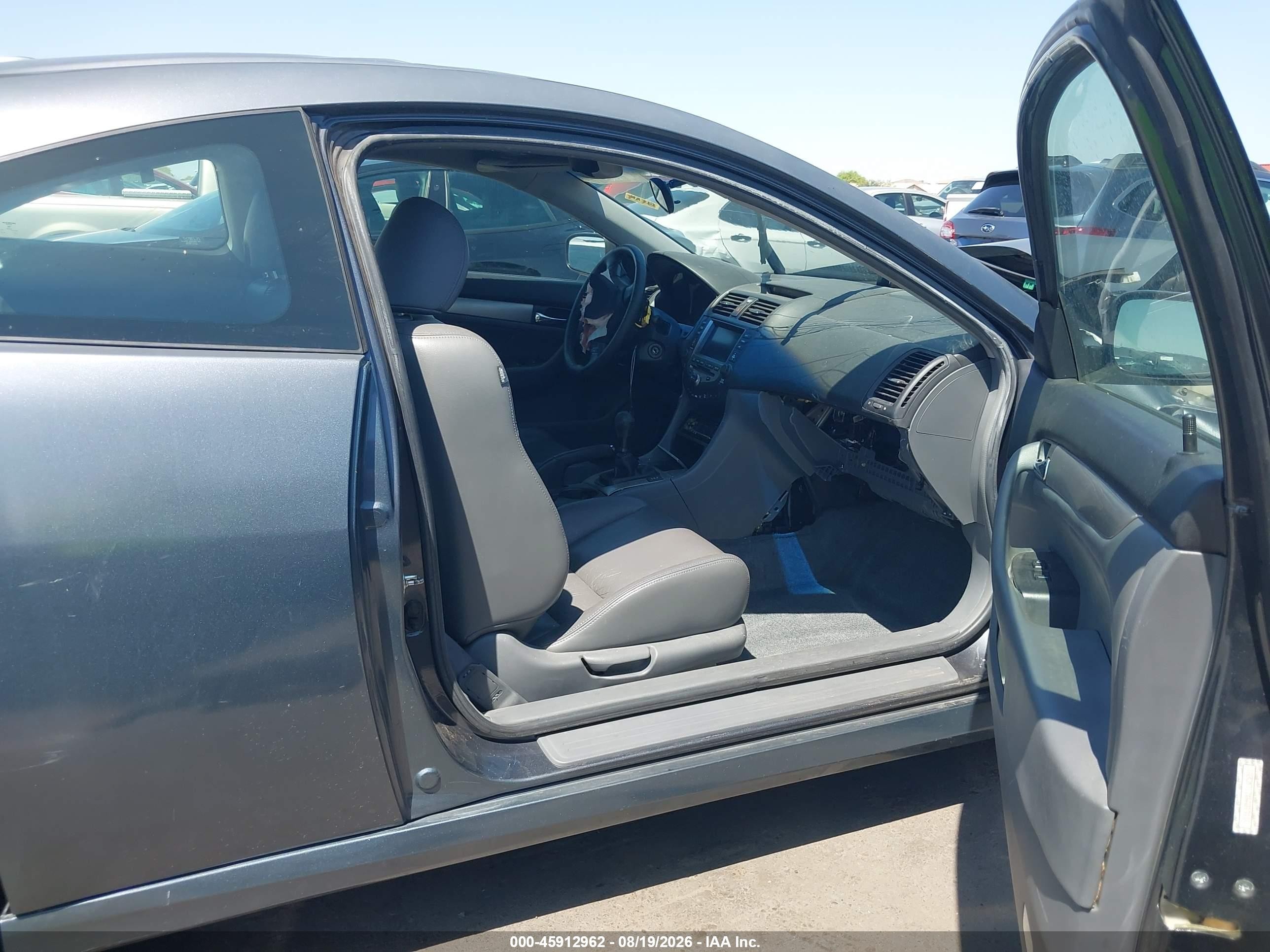 2006 Honda Accord 2.4 Ex Blue vin: 1HGCM717X6A019116