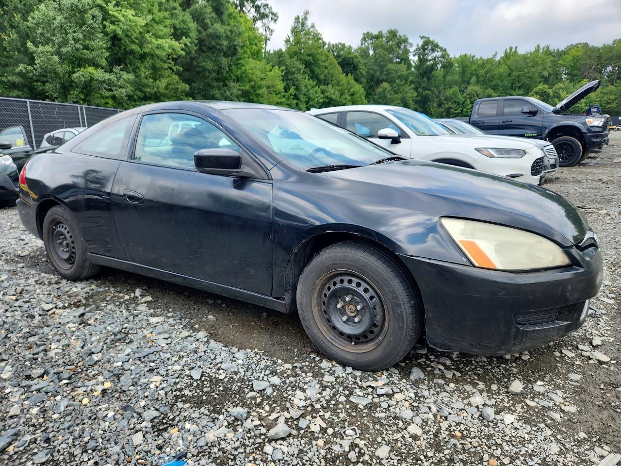 2003 Honda Accord Lx Black vin: 1HGCM72223A003930