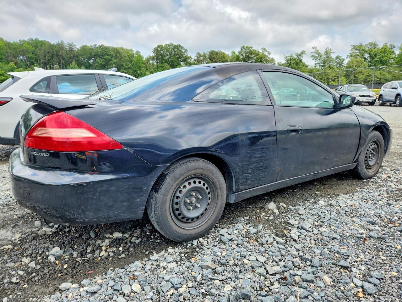 2003 Honda Accord Lx Black vin: 1HGCM72223A003930