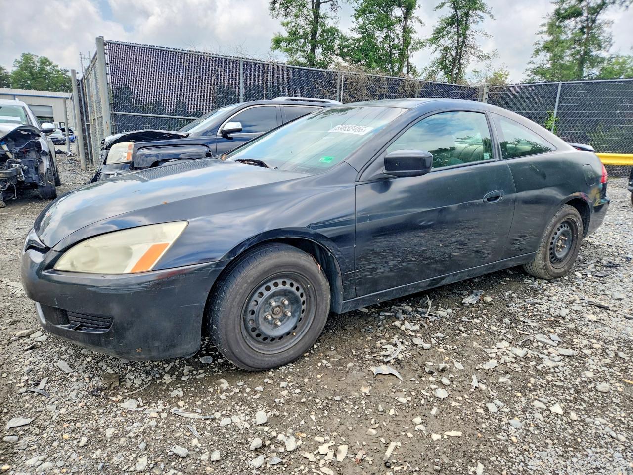 2003 Honda Accord Lx Black vin: 1HGCM72223A003930